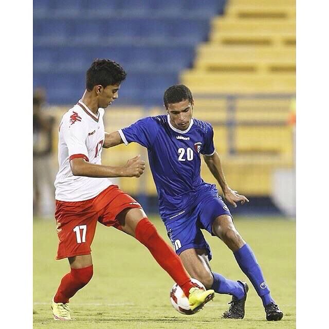 الشرهان صاحب هدف الكويت في المرمى العماني