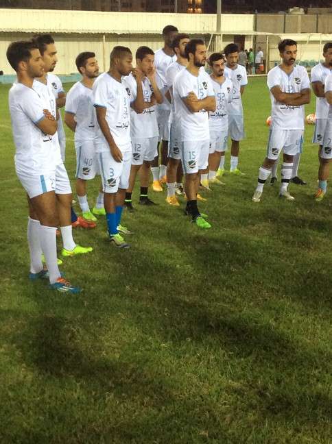 فريق السالمية في تدريب سابق
