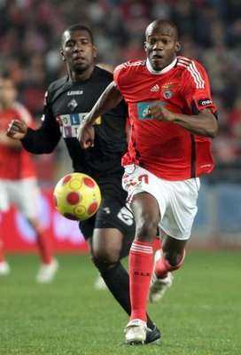 جانب من لقاء بنفيكا وأكاديميكا كويمبرا