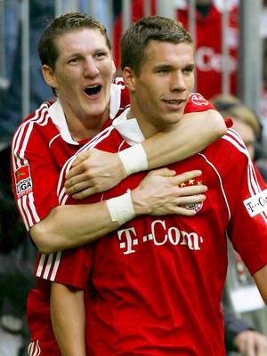 لوكاس بودولسكي وباستيان شفاينشتيجر 