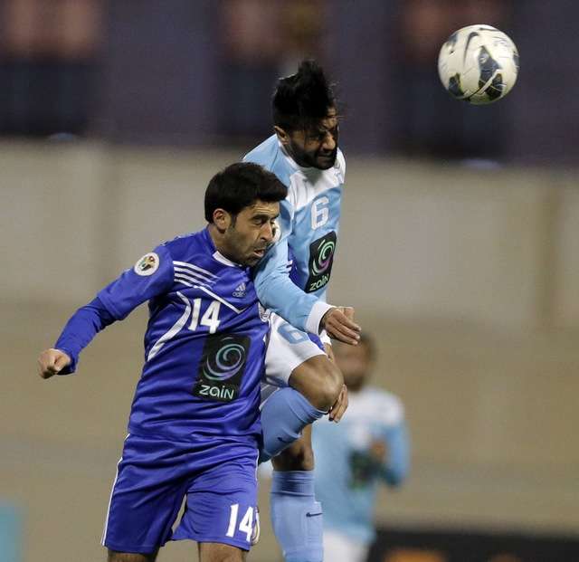 من لقاء سابق بين الفيصلي والرمثا 