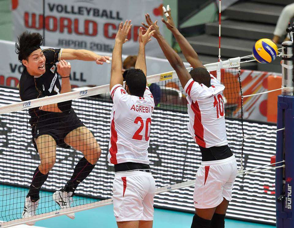 من مباراة اليوم بين تونس واليابان