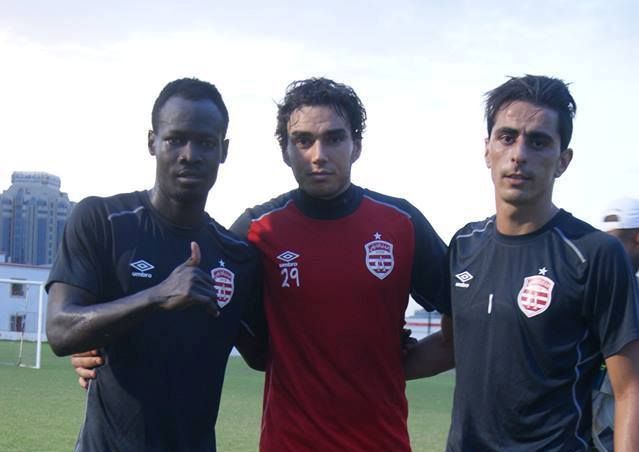 الثلاثي العائد للتدريبات الدخيلي  والبوسليمي وساليفو 