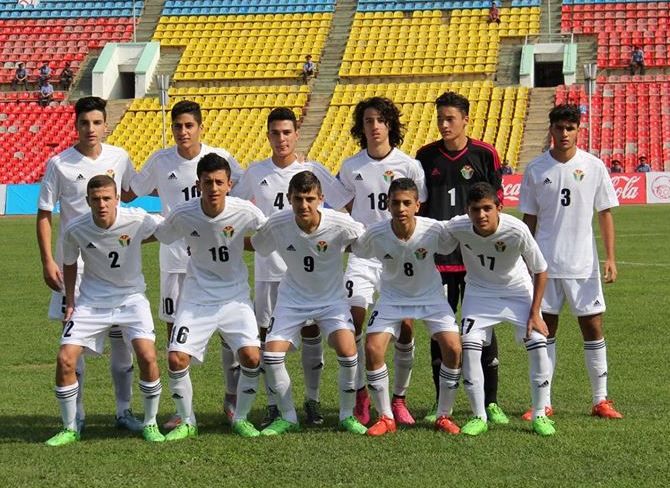 منتخب الأردن لناشئي كرة القدم 