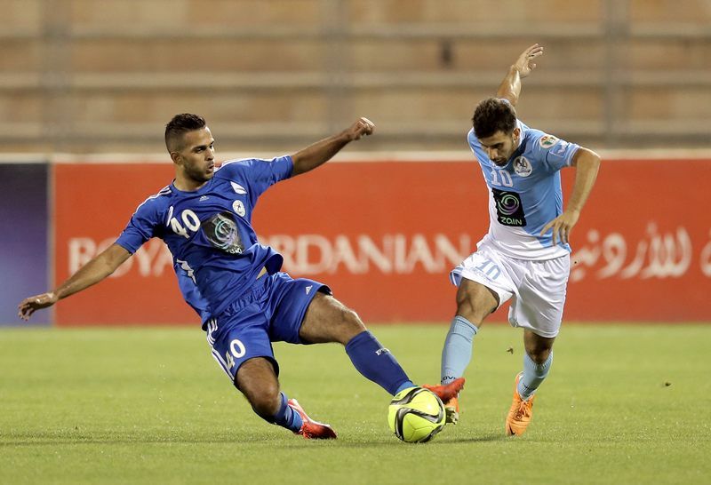 من لقاء الفيصلي والرمثا اليوم 