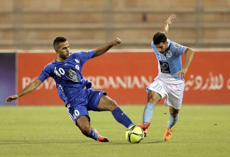 من لقاء الفيصلي والرمثا اليوم