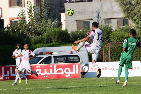 لقطة من لقاء الرياضي والصداقة