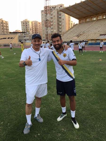 العامر عاد لتدريبات القادسية بعد ازمة السوبر