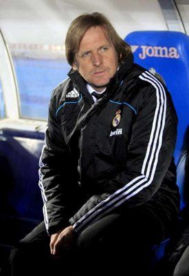 شوستر في المباراة الاخيرة لريال مدريد ضد خيتافي