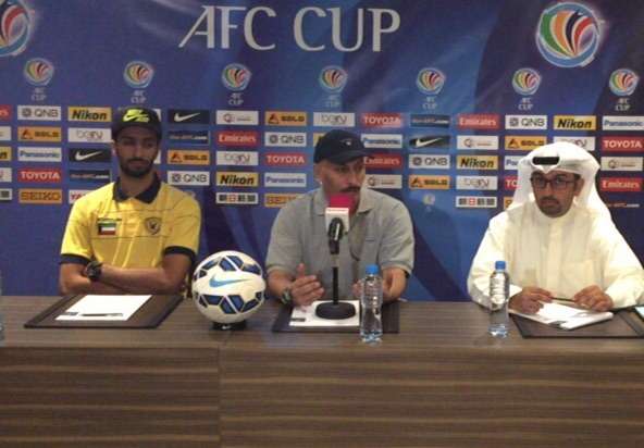  جانب من المؤتمر الصحفي والذي عقد عصر اليوم