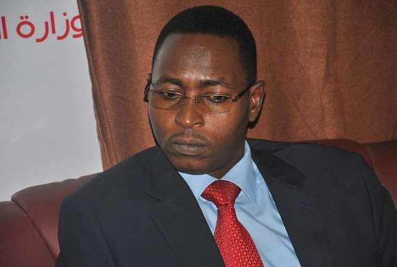 حيدر قلوكما وزير الرياضة السوداني