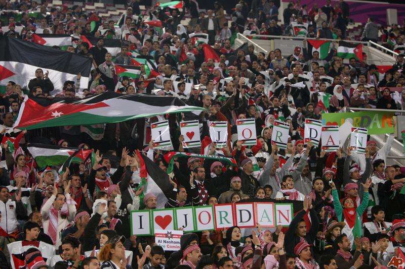 جماهير منتخب الأردن 