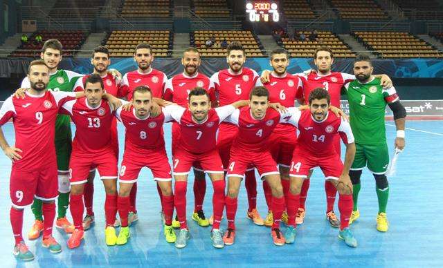 تشكيلة المنتخب اللبناني التي خاضت المباراة امام الاردن