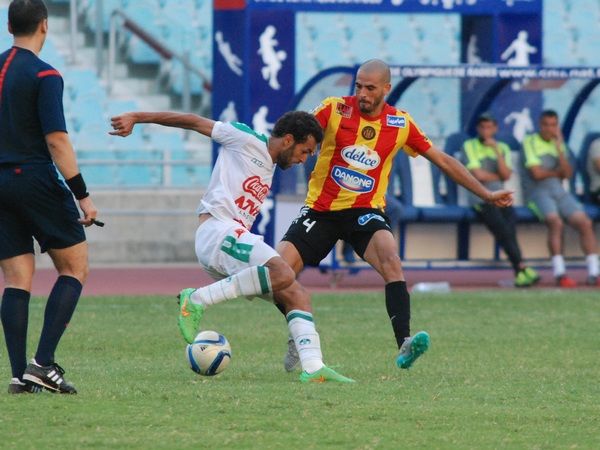 حسين الراقد خلال مباراة اليوم ضد نادي حمام الانف 