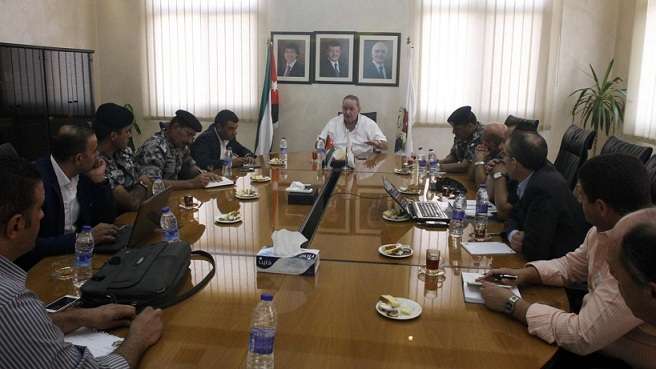 من الاجتماع اليوم  