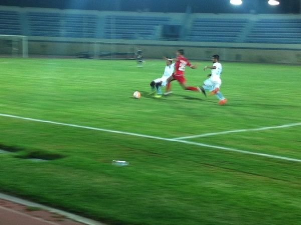 جانب من المباراة