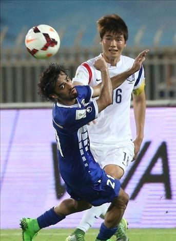 كي سونغ يوينغ في لقاء الكويت وكوريا الجنوبية