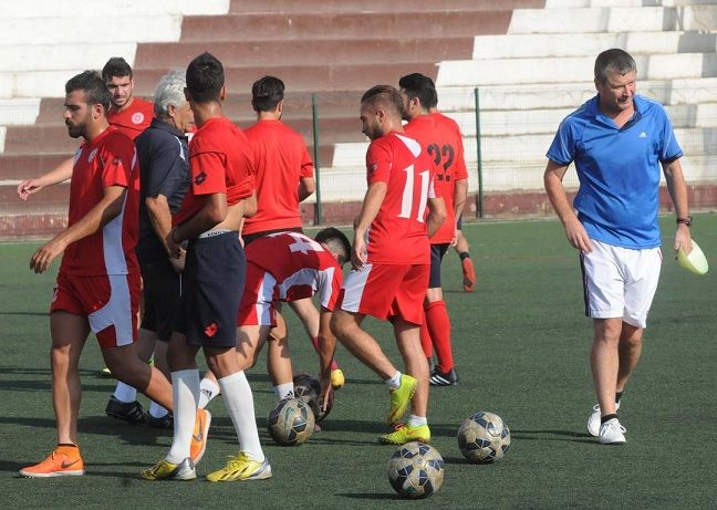 من استعدادات النجمة بقيادة فاليريو