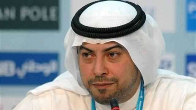 طلال الفهد رئيس اللجنة الاولمبية الكويتية 