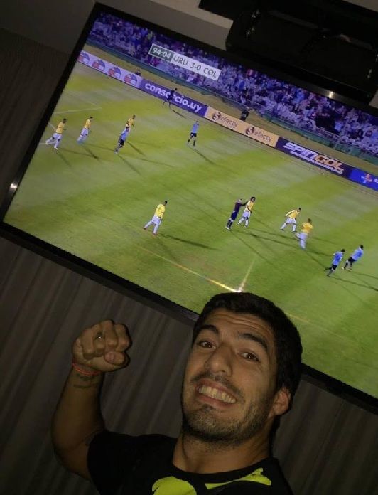 صورة نشرها سواريز مع 