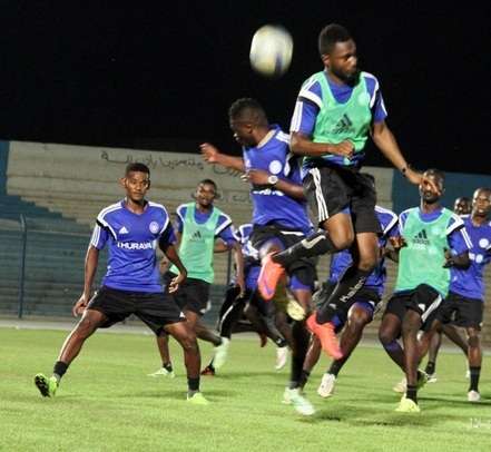 جانب من تدريب الهلال 