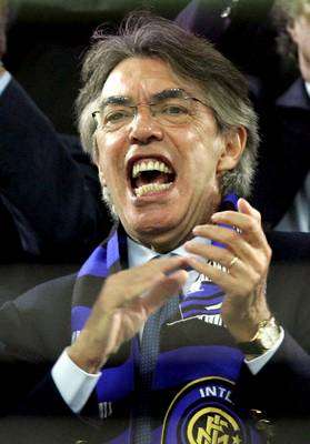 رئيس نادي إنتر ميلان ماسيمو موراتي