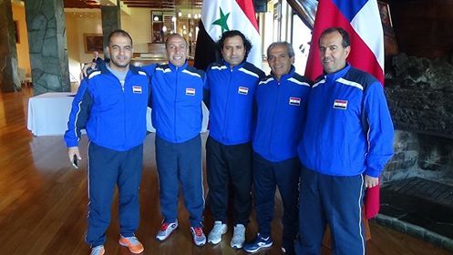 الجهاز الفني والإداري لمنتخب ناشئ سوريا
