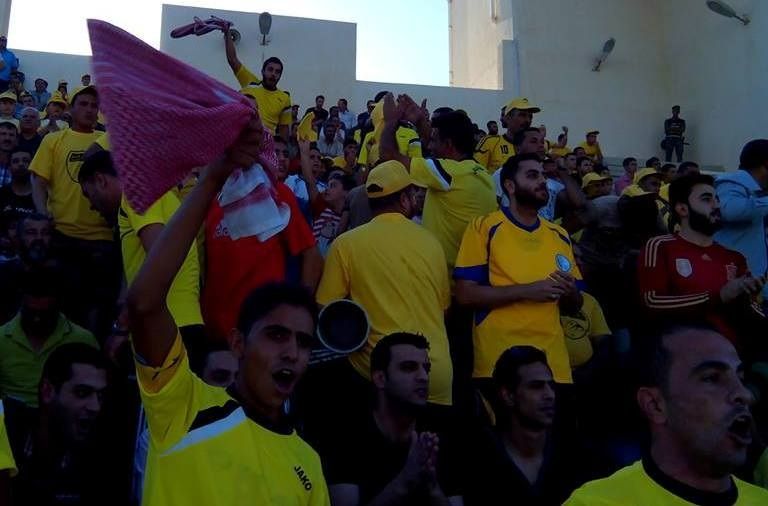 جماهير فريق الحسين إربد 