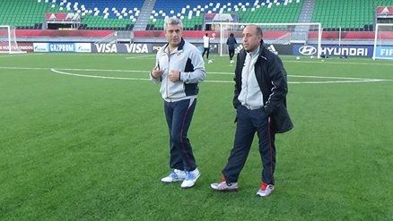 الجهاز الفني لمنتخب ناشئي سوريا