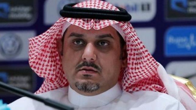 الأمير نواف بن سعد رئيس نادي الهلال 