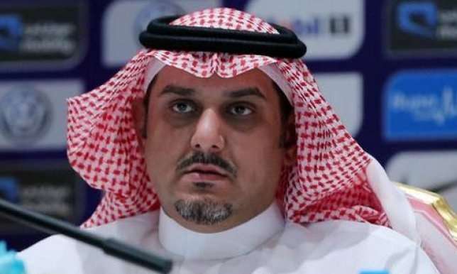 الأمير نواف بن سعد رئيس نادي الهلال