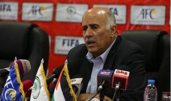 جبريل الرجوب في المؤتمر