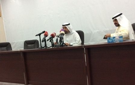 الفهد في المؤتمر الصحفي
