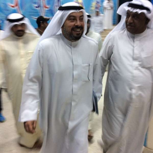 الفهد في اجتماع الامس مع الاتحادات 
