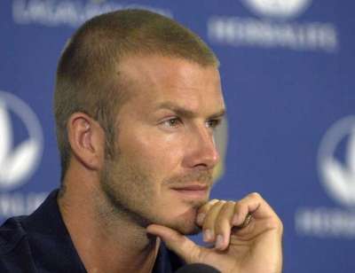 الإنجليزي ديفيد بيكهام 