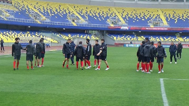 جانب من تدريبات منتخب ناشئي سوريا