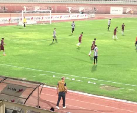 جانب من مباراة النصر وخيطان