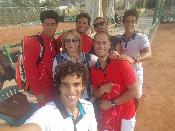 فرحة منتخب تونس بعد الفوز اليوم على ناميبيا 