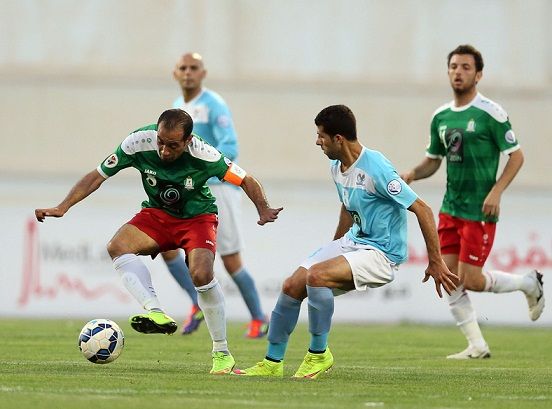 من لقاء سابق بين الوحدات والفيصلي