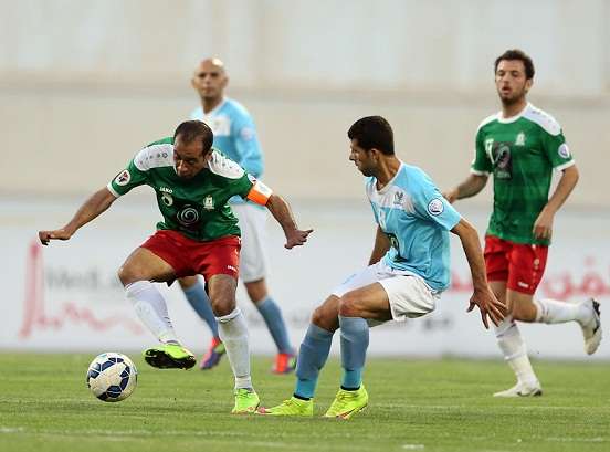 من لقاء سابق بين الوحدات والفيصلي