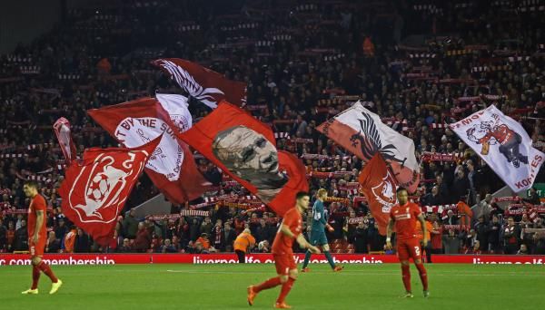 من لقاء ليفربول وبورتموث
