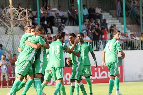فرحة لاعبي الصداقة 