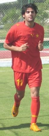 المهاجم العراقي علاء عبد الزهرة