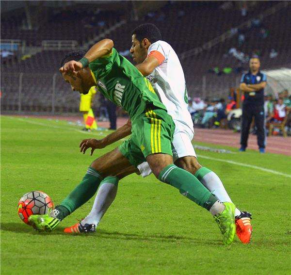 من لقاء الأهلي ونجران 