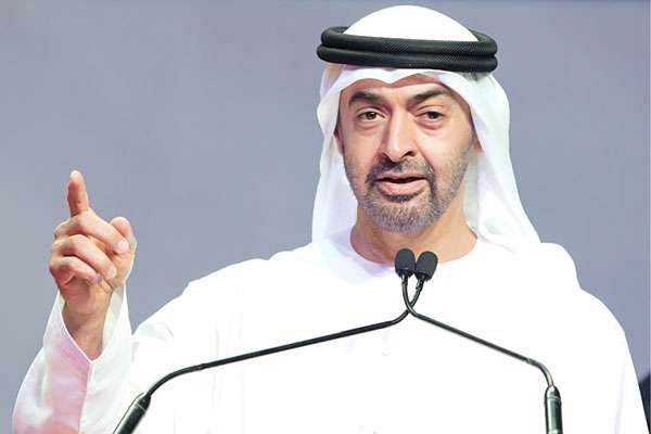 الشيخ محمد بن زايد آل نهيان ولي عهد أبوظبي