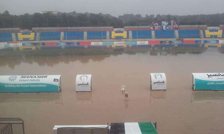 ستاد عمان الدولي بعد المطر