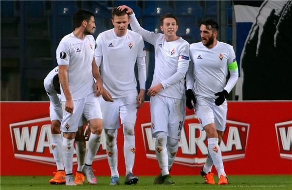 من مباراة فيورنتينا وليخ بوزنان