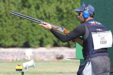 الرامي سعود حبيب الكويتي رماية السكيت