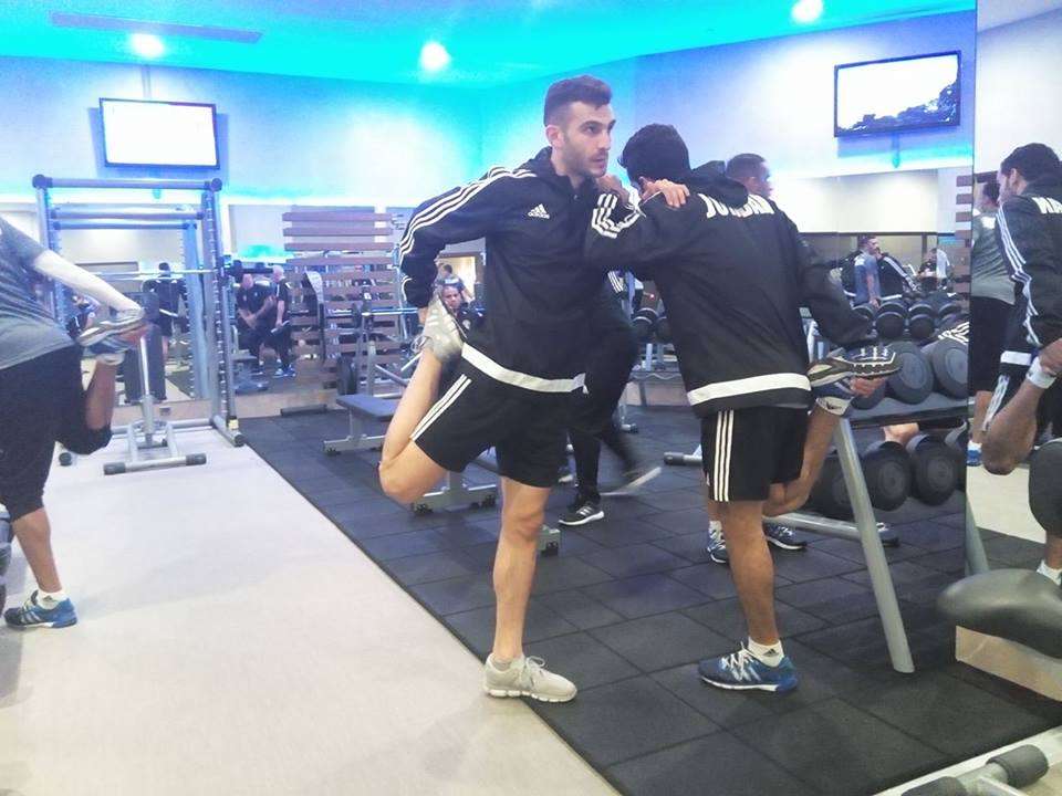 من تدريبات النشامى اليوم في تركيا 