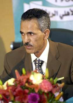 الرئيس السابق لنادي الأهلي طرابلس اسماعيل اشتيوي